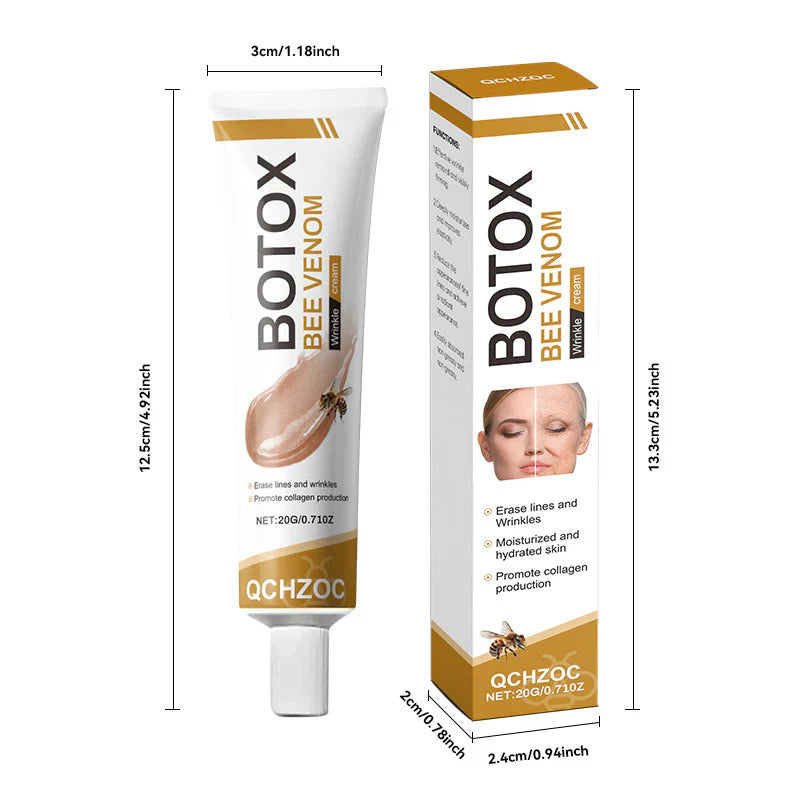 ✨Bee venom facial care ✨Smooth the Look of Wrinkles in 2 minutes — Fast, effective anti-ageing serum — save time and money