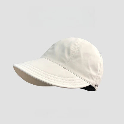 ⏳LAST DAY SALE🎁✨Women’s UPF 50+ Elegant Foldable Sun Hat – Wide-Brim Cotton Bucket Hat with Neck Flap & Adjustable Strap 🌞