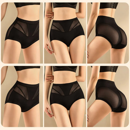 🌸Buy 3 Get 3 Free🌸-4-in-1 🔥High-Waist Breathable Shaping Panties