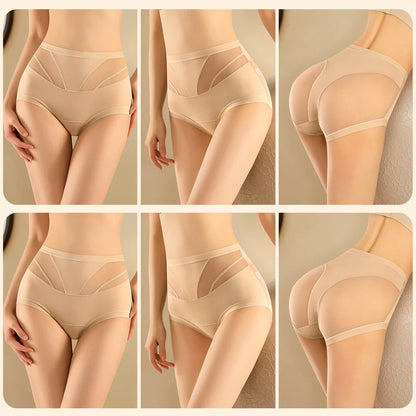 🌸Buy 3 Get 3 Free🌸-4-in-1 🔥High-Waist Breathable Shaping Panties