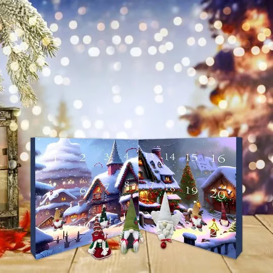 🎅Christmas Gnome Countdown Calendar 2025
