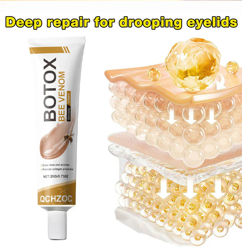 ✨Bee venom facial care ✨Smooth the Look of Wrinkles in 2 minutes — Fast, effective anti-ageing serum — save time and money