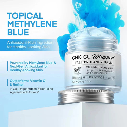 🏆Limited time offer⚡GHK-CU Whipped Tallow Honey Balm with Methylene Blue