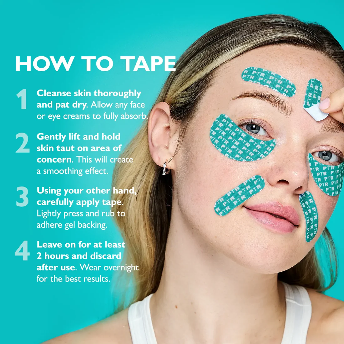 💚 LAST DAY BUY 1 GET 1 FREE✨Peter Thomas Roth Peptide Skinjection Peptide Infused Face + Eye Tape
