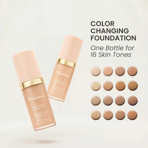 ⏰️LAST DAY BUY 1 GET 1 FREE✨4-in-1 Color-Changing Foundation💖(Get Free Brush)