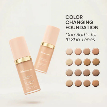 ⏰️LAST DAY BUY 1 GET 1 FREE✨4-in-1 Color-Changing Foundation💖(Get Free Brush)