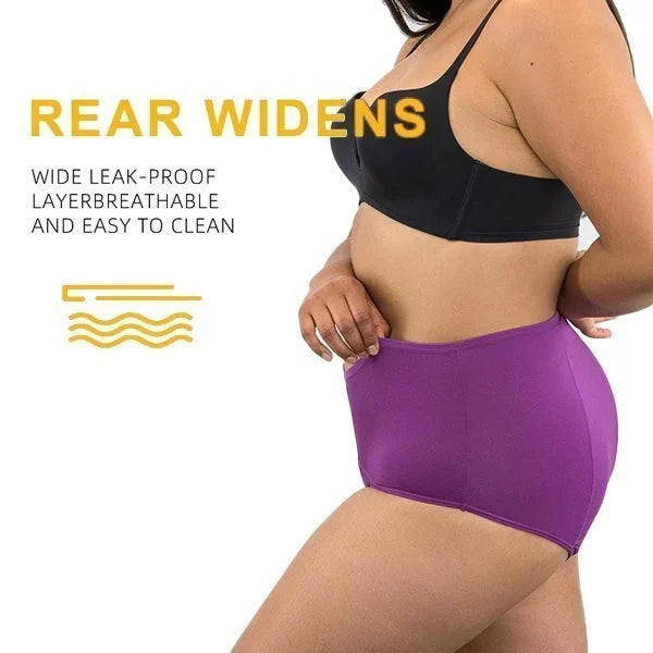 ⏳Limited-time offer - Buy one get two free!! 🔥2026's best-selling🏆 High-waisted leak-proof underwear ✨ Super elastic, invisible protection 🍃