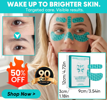 💚 LAST DAY BUY 1 GET 1 FREE✨Peter Thomas Roth Peptide Skinjection Peptide Infused Face + Eye Tape