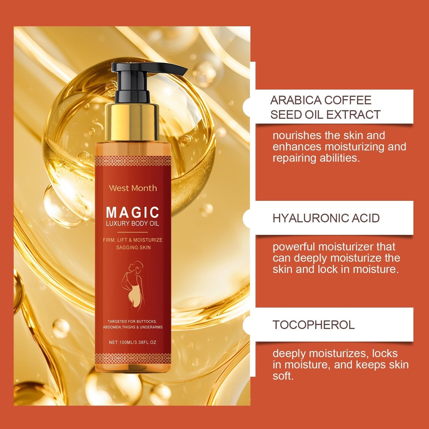 🔥BUY 1 GET 1 FREE🔥MAGIC LUXURY BODY OIL