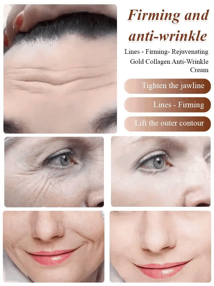 🔥 LAST DAY OF SALE-GOLD COLLAGEN ANTI-WRINKLE CREAM