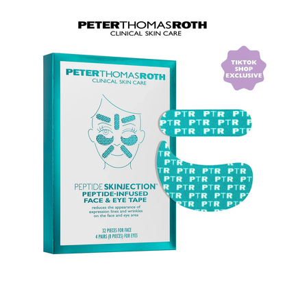 💚 LAST DAY BUY 1 GET 1 FREE✨Peter Thomas Roth Peptide Skinjection Peptide Infused Face + Eye Tape