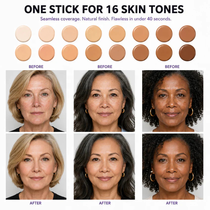 Changing Foundation Stick – The stick that makes mature skin glow again