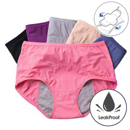 ⏳Limited-time offer - Buy one get two free!! 🔥2026's best-selling🏆 High-waisted leak-proof underwear ✨ Super elastic, invisible protection 🍃