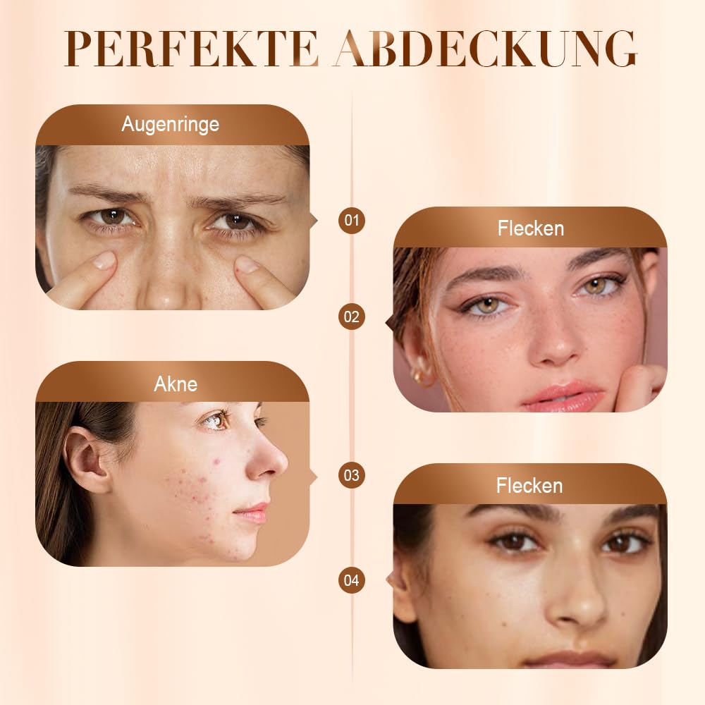 IDEAL FOR MATURE SKIN-Changing Foundation