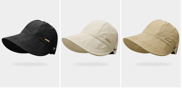 ⏳LAST DAY SALE🎁✨Women’s UPF 50+ Elegant Foldable Sun Hat – Wide-Brim Cotton Bucket Hat with Neck Flap & Adjustable Strap 🌞