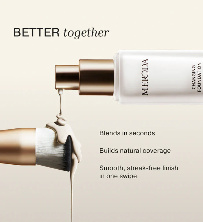 IDEAL FOR MATURE SKIN-Changing Foundation